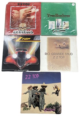 Lot 179 - Five ZZ Top 12" vinyl LPs, to include:  -...