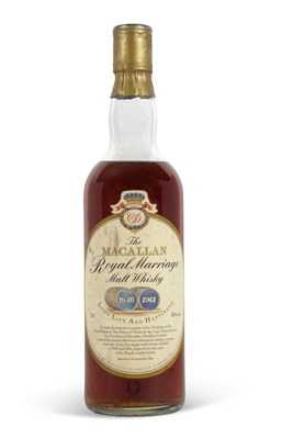 Lot 143 - Macallan Royal Marriage Malt Whisky 1948 -...
