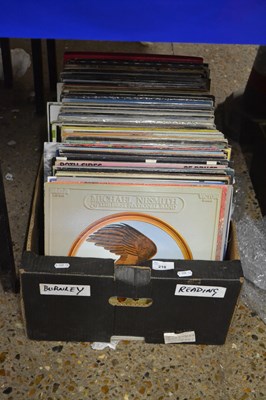 Lot 184A - One box of LP's