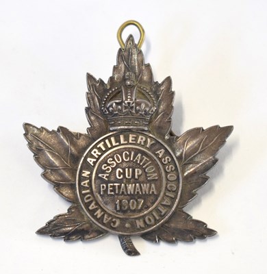 Lot 203 - Edward VII silver hallmarked Canadian...