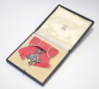 Lot 15 - Cased Order the British empire medal, civilian...