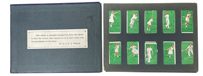 Lot 365 - A cigarette card album, containing various...