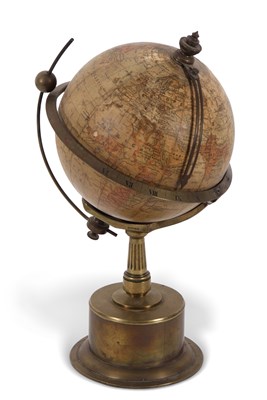 Lot 346 - A late 19th Century terrestrial globe library...