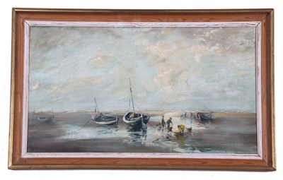 Lot 505 - In the manner of Jack Cox (1914-2007), Moored...