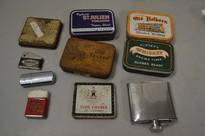 Lot 62 - Collection of various vintage tobacco tins,...