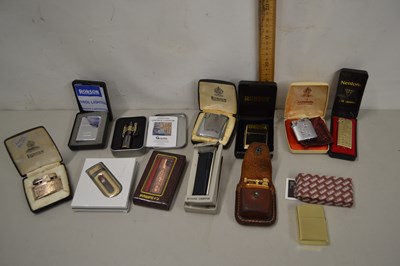 Lot 117 - Quantity of modern boxed cigarette lighters to...