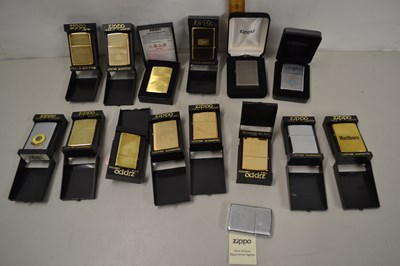 Lot 118 - Quantity of boxed Zippo lighters to include...