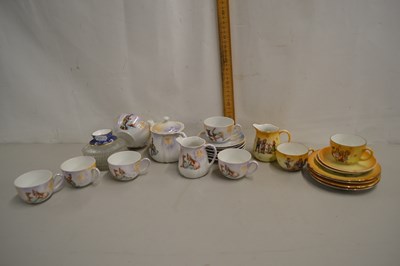 Lot 144 - Group of various children's tea wares and...