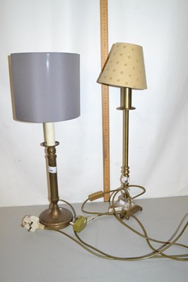 Lot 160 - Two modern table lamps