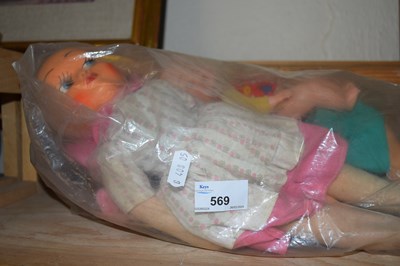 Lot 569 - Quantity of toy dolls