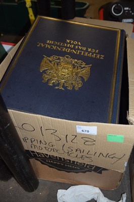 Lot 670 - Books to include shipping, sailing and...