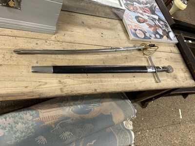 Lot 278 - Two reproduction swords