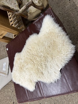 Lot 295 - A Dunelm sheepskin rug