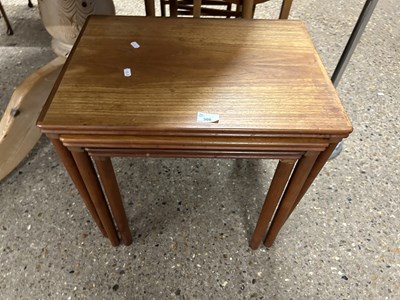 Lot 308 - Nest of three tables