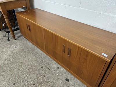 Lot 354 - G Plan teak sideboard with four doors, 162cm long