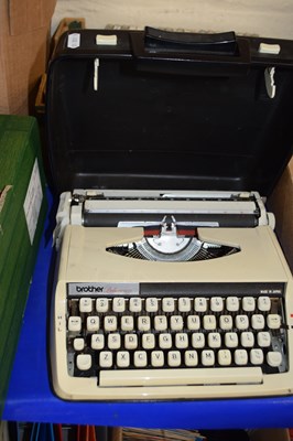 Lot 682 - A Brother Deluxe 800 typewriter, cased