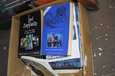 Lot 695 - Books to include rock biographies