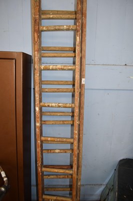 Lot 798 - Two wooden stepladders