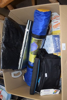 Lot 811 - Mixed Lot: An Acer laptop, pop up tent, Sony...