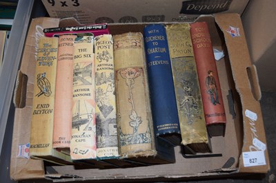 Lot 827 - Books to include Arthur Ransome, Enid Blyton etc