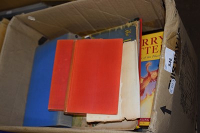 Lot 848 - Books to include children's Harry Potter and...