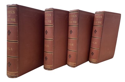 Lot 96 - THE WORKS OF EDGAR ALLAN POE, 4 volumes, New...