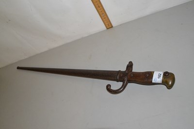 Lot 182 - French Legras type bayonet dated 1876