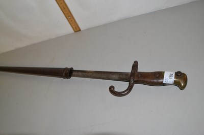 Lot 182 - French Legras type bayonet dated 1876