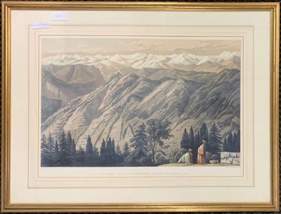 Lot 44 - Thomas Picken (c.1815-1870), 'The Snowy Range...