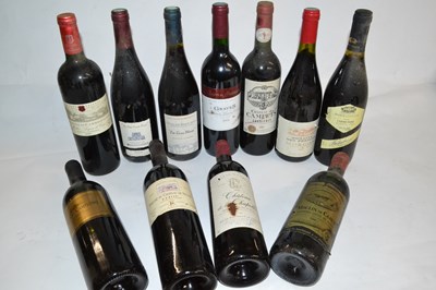 Lot 201 - Eleven bottles of assorted red wines, (11)