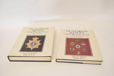 Lot 287 - Two militaria reference books "volumes 1 + 2,...
