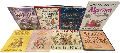 Lot 39 - QUENTIN BLAKE (Illus): 8 First edition Titles:...