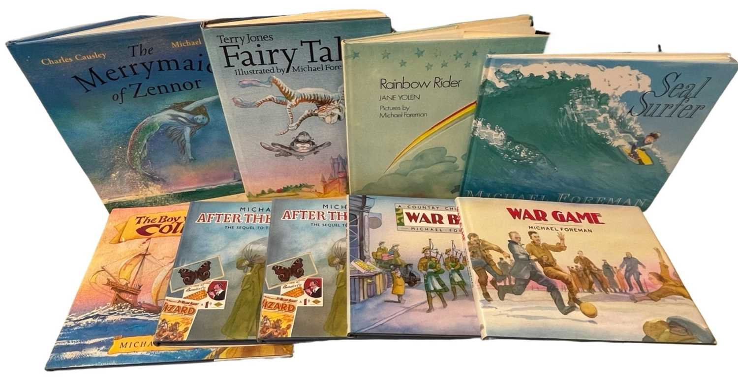 Lot 42 - MICHAEL FOREMAN (Illus): Various titles: WAR...