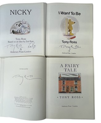 Lot 36 - TONY ROSS: 7 first edition titles: A FAIRY...