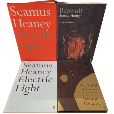 Lot 152 - SEAMUS HEANEY FIRST EDITIONS: 4 titles:...