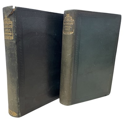 Lot 642 - THE LANDSCAPE ANNUAL: 2 volumes: 1832 and 1833....