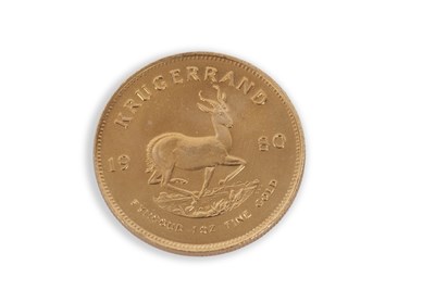 Lot 240 - A South African Krugerrand dated 1980