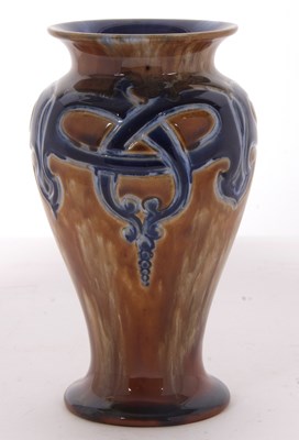 Lot 28 - A Royal Doulton vase by Frank Pope, of...