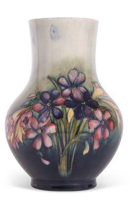 Lot 48 - A Mid 20th Century Moorcroft vase of baluster...