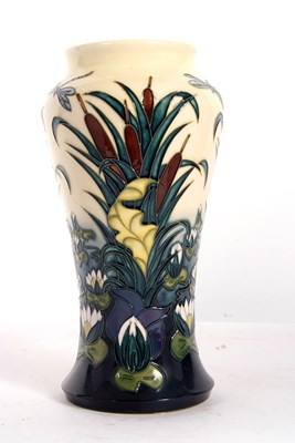 Lot 88 - A tall modern Moorcroft vase designed by...