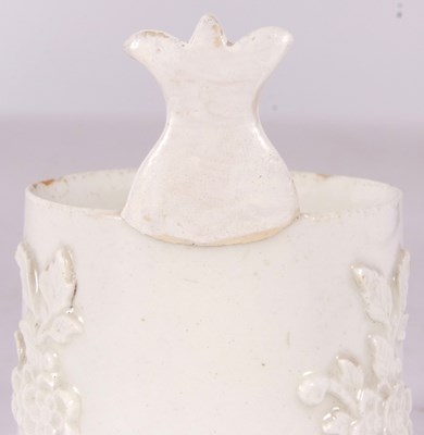 Lot 88 - A rare early Bow porcelain Blanc de Chine...