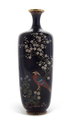 Lot 93 - A fine Japanese Cloisonne vase Meiji period,...