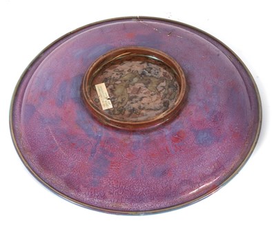 Lot 102 - An interesting Junyao charger Song dynasty...