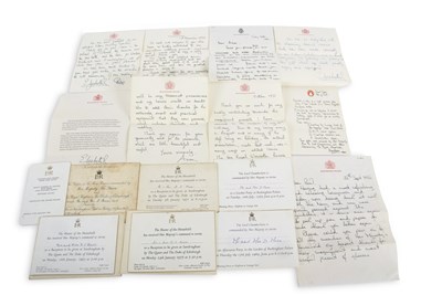 Lot 134 - Collection of royal ephemera mainly invitation...