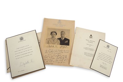 Lot 135 - Group of Royal ephemera including Silver...