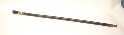 Lot 301 - Victorian/ Edwardian indian bone inlay sword...