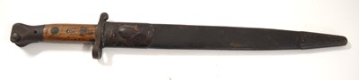 Lot 305 - Victorian Lee Metford 1888 pattern bayonet,...