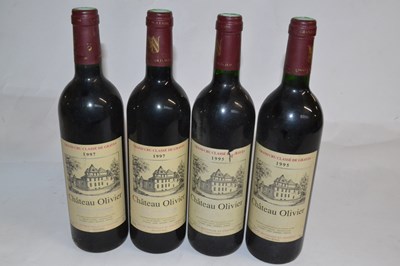 Lot 189 - Four bottles of Chateau Olivier, Grand Cru...