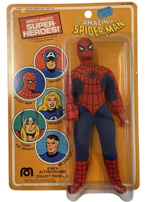 Lot 91 - A boxed and carded 1979 Spider-Man action...