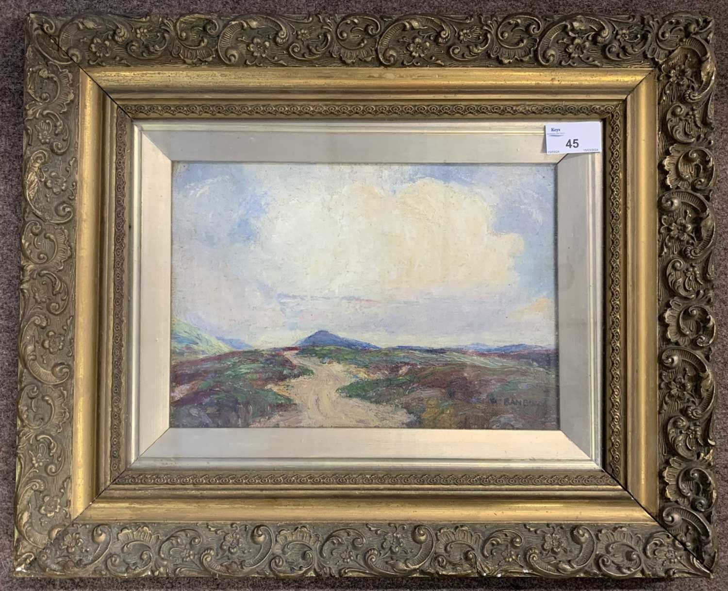 Lot 45 - William Banbury (20th century), Landscape /...